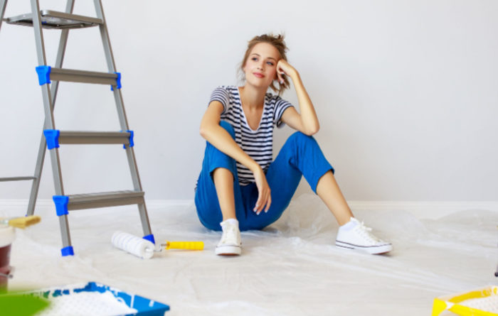 How hard is it to paint your own house interior?