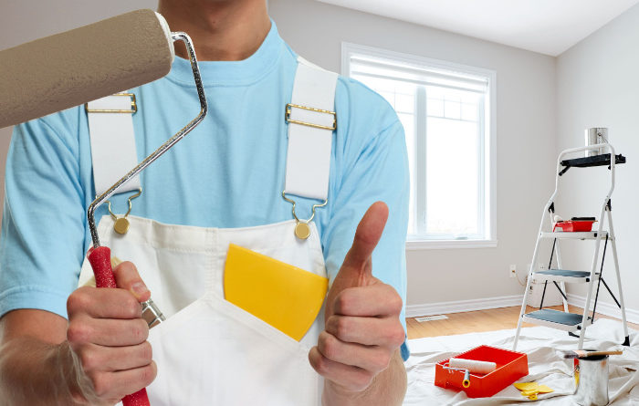 What do house painters use to paint?